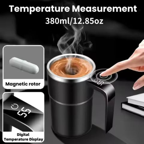 USB Rechargeable Self-Mixing Coffee Mug