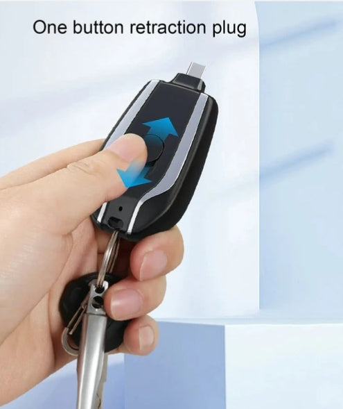 1500 MAH Mini Portable Keychain Phone Charger Emergency Power Banks